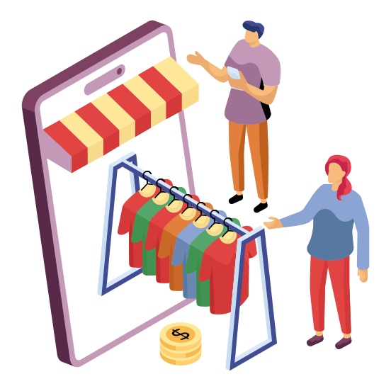 Shirts Racks, Attire, Apparel, Hanging Shirts, Commerce, illustration