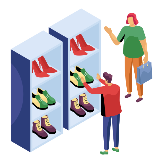 Shoe Racks, Footpiece, Footwear, Footgear, Shoes Shopping , illustration