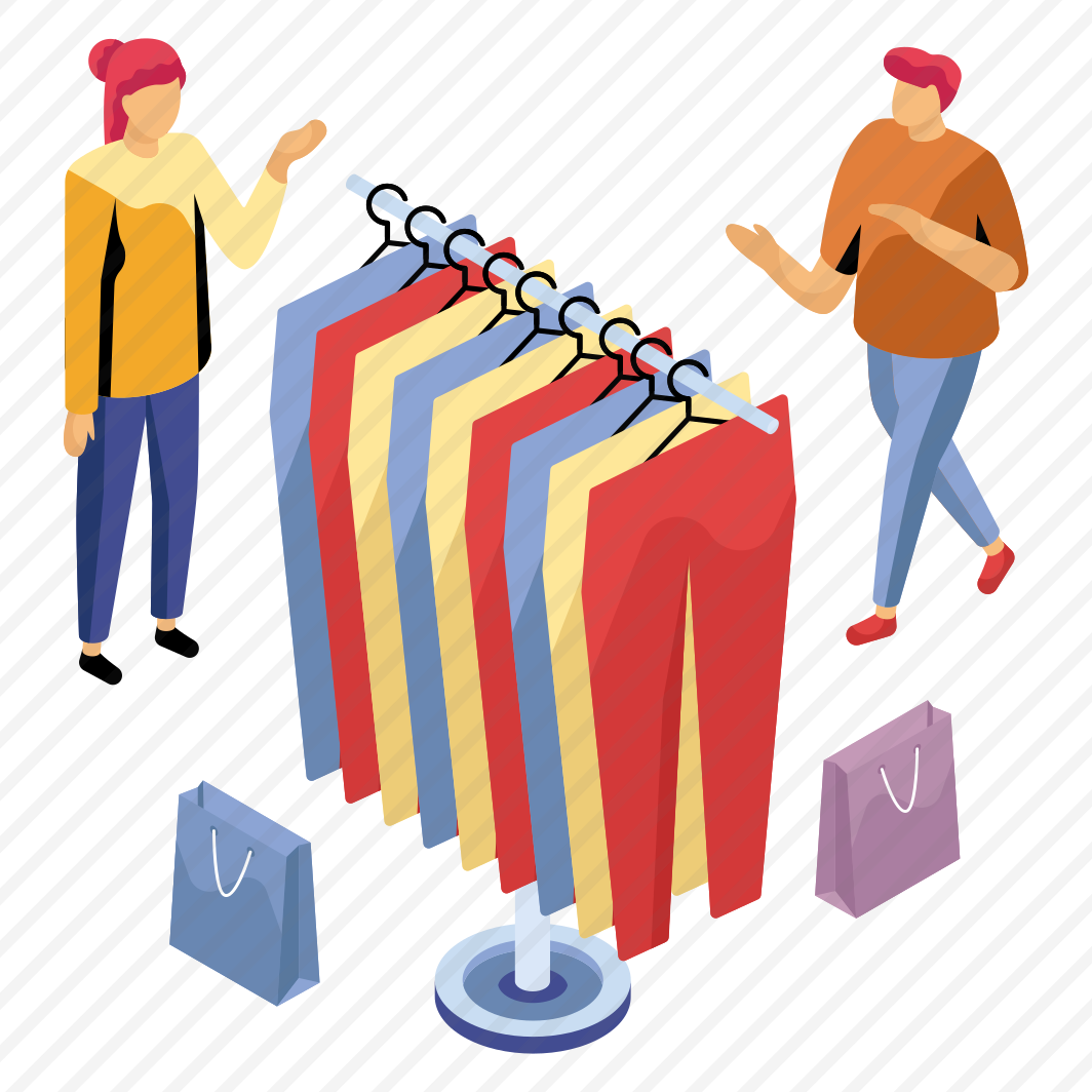 Trouser Racks, Hanging Trousers, Apparel, Shopping Racks, Commerce , preview