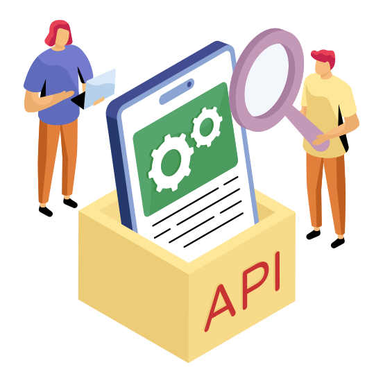 Mobile Api, Application Programming Interface, Software Technology, Interface Application, Programming Code, illustration