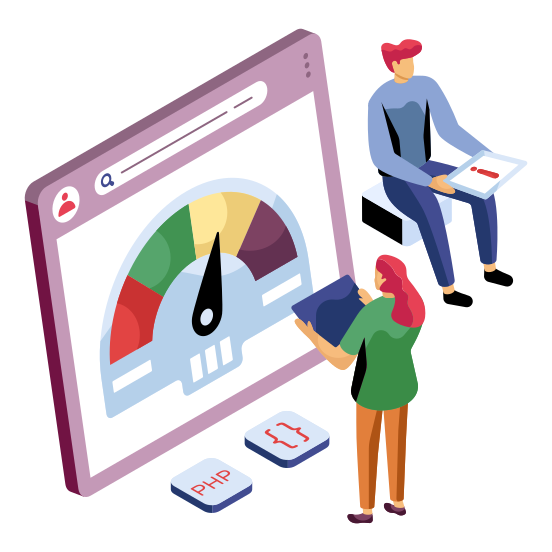 System Speed Optimization, Internet Speed Test, Web Speed Test, Screen Speed, Online Speed Test , illustration