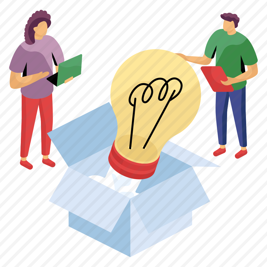 Think Outside The Box, Creative Package, Creative Box, Creative Parcel, Innovative Box, Innovative Package , preview
