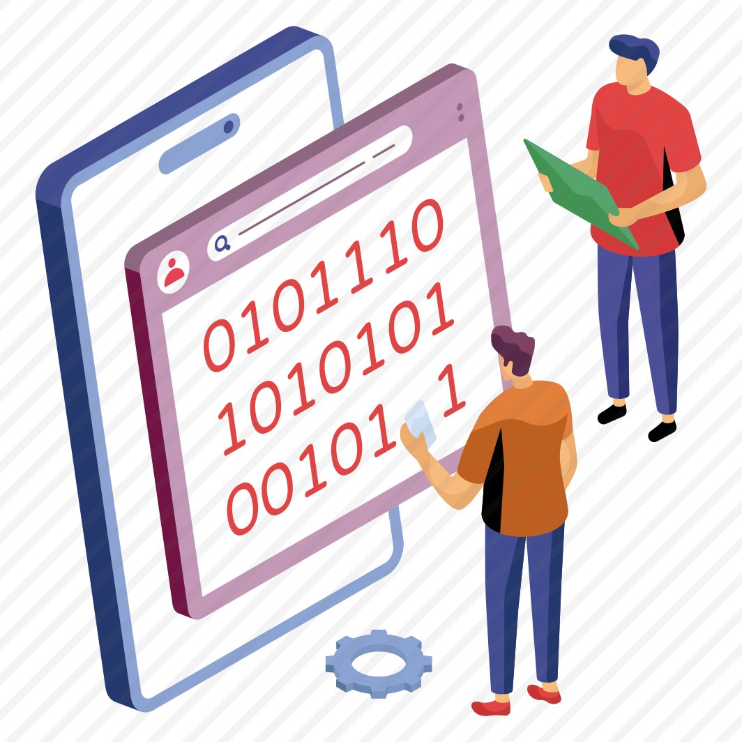 Binary Data, Binary Code, Digital Code, Online Coding, Numeric Code, preview