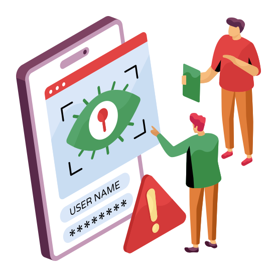 Iris Recognition, Eye Tracking, Focus Eye, Eye Recognition, Eye Scan, illustration