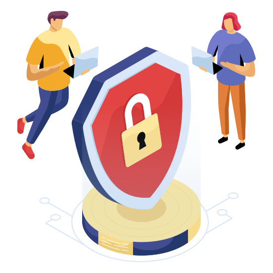 Locked Shield, Safety Shield, Buckler, Protection Shield, Shield, illustration