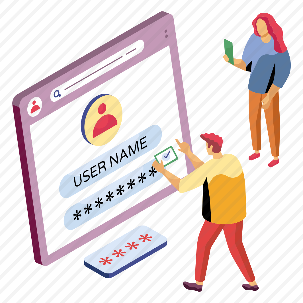 Secure Profile, Profile Login, Profile Passcode, Profile Security ,profile Password preview