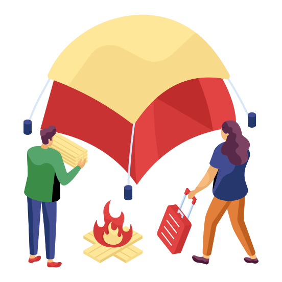 Campfire, Fireplace, Hearth, Bonfire, Wood Burning , illustration