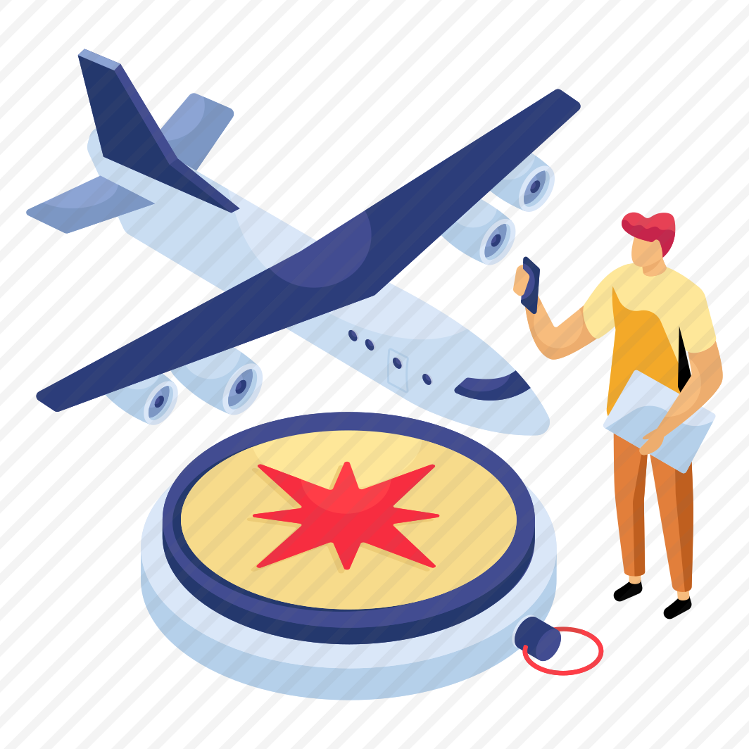 Flight Navigation, Flight Orientation, Flight Direction, Travel By Air, Aeroplane , preview