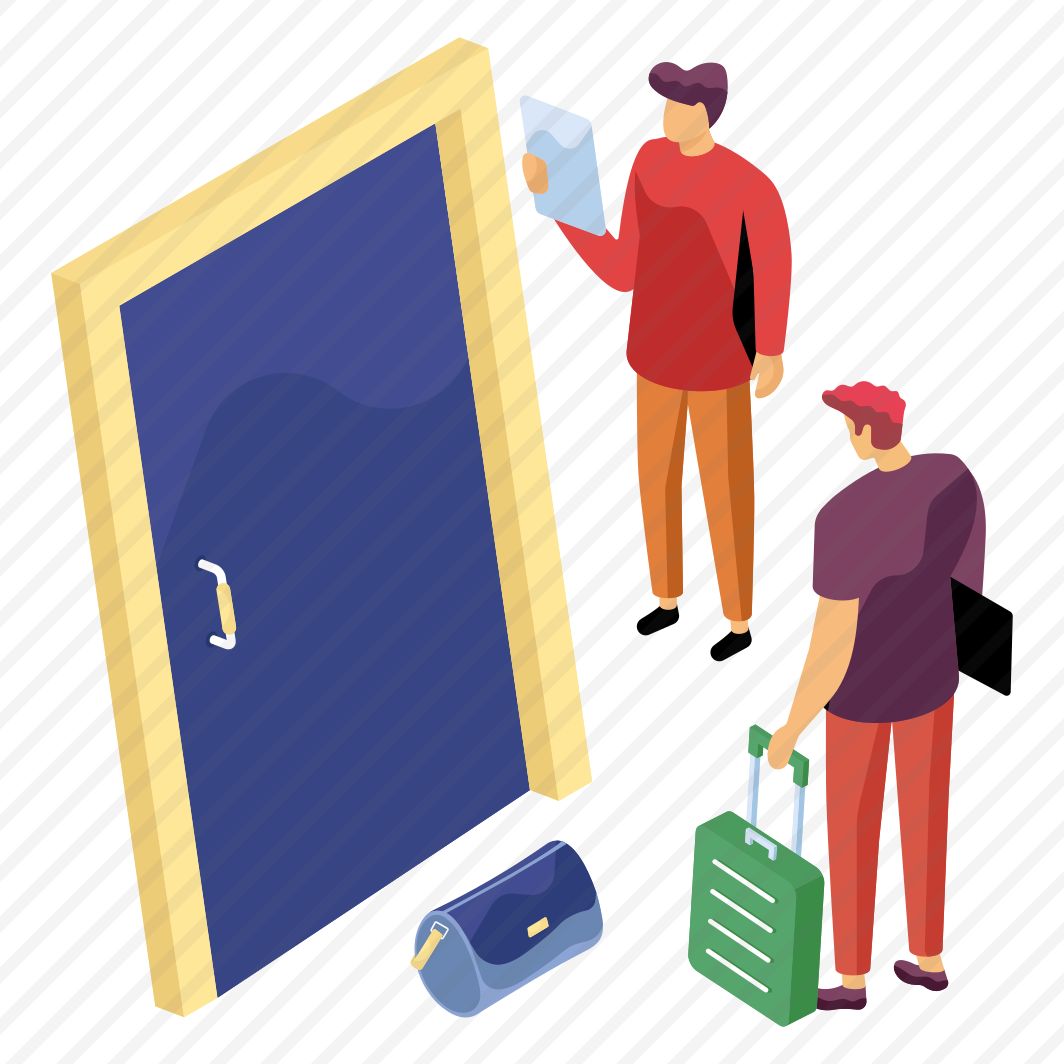Hotel Room Door, Entrance, Exit, Entryway, Doorway, preview