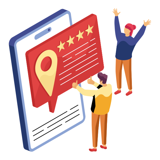 Location Chat, Location Message, Location Communication, Location Conversation, Location Comment, illustration