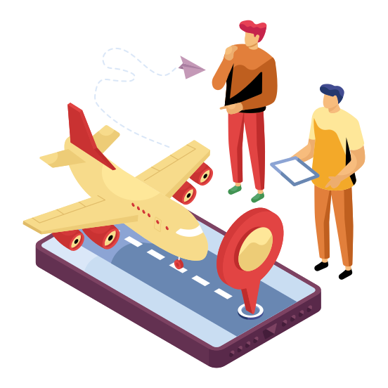 Map, Flight Location, Direction, Gps, Navigation, illustration