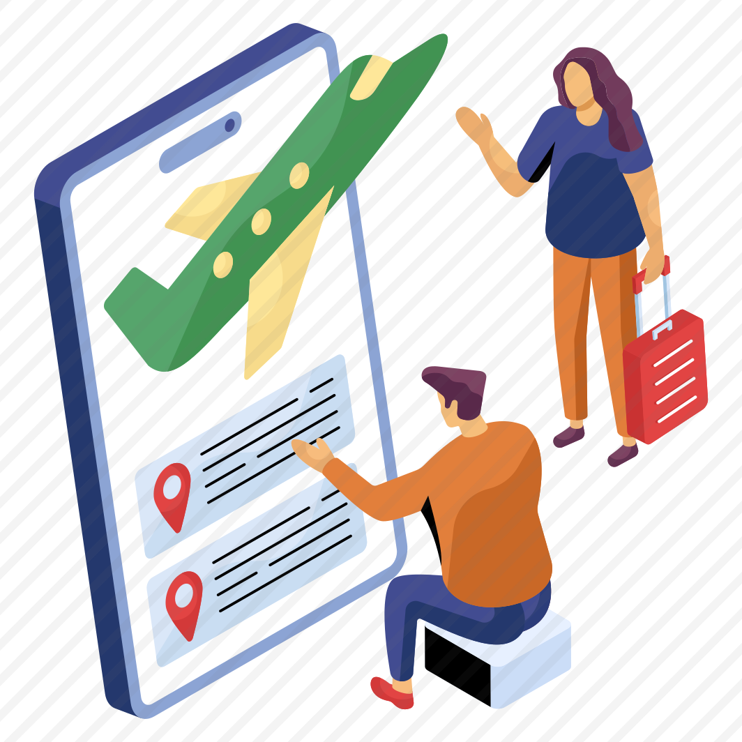 Mobile Flight, Online Booking, Air Travel, Flight Booking App, Online Travel , preview