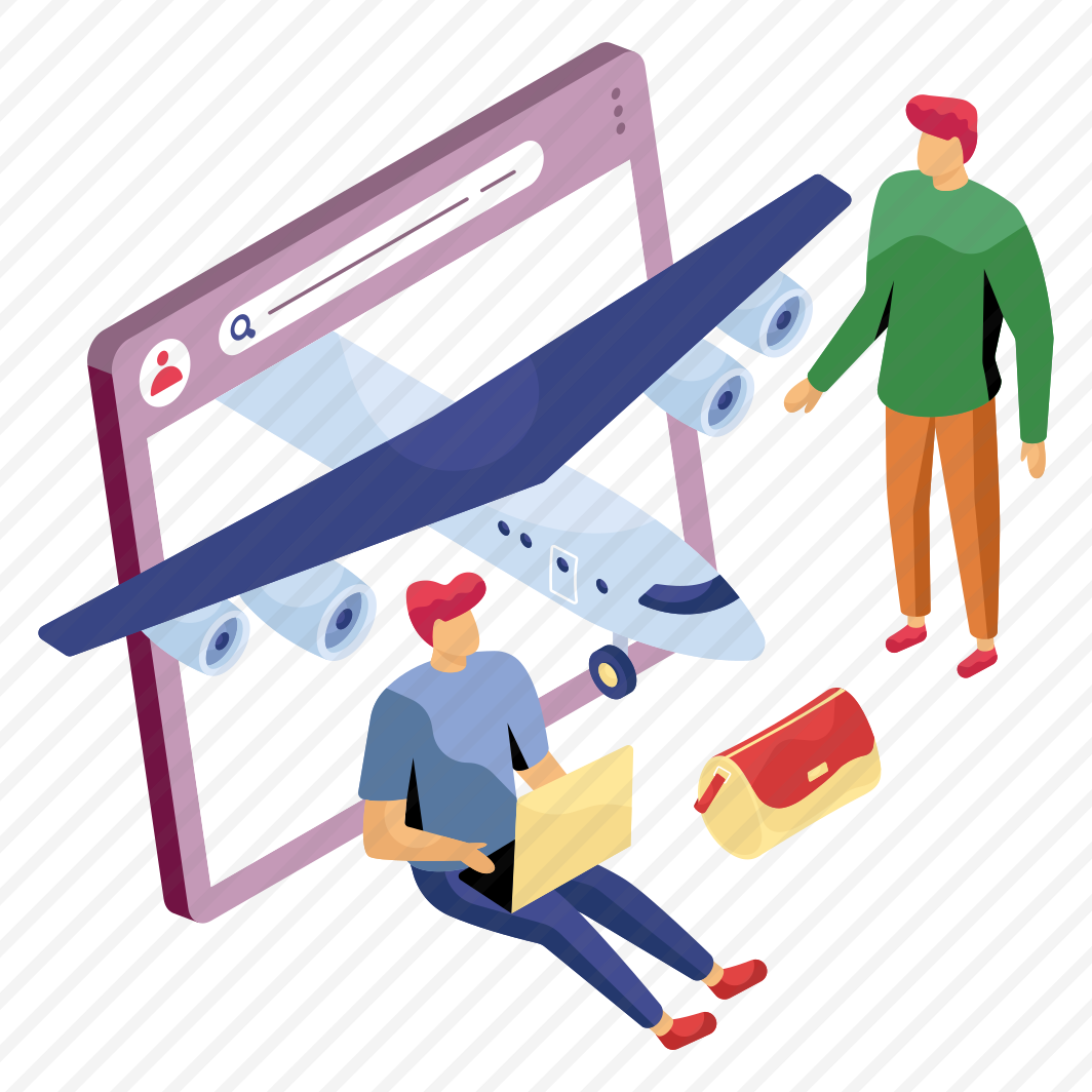 Online Flight, Online Booking, Air Travel, Flight Booking App, Online Travel , preview