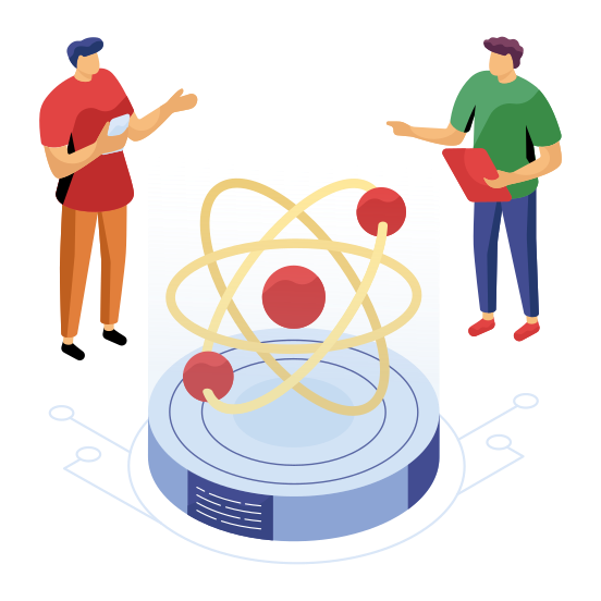 Atom, Science, Physics, Electron, Proton, illustration