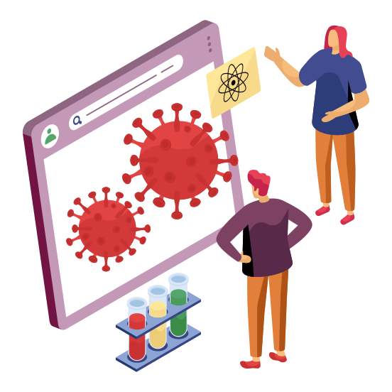 Covid , Corona, Coronavirus, Microorganism, Virus, illustration