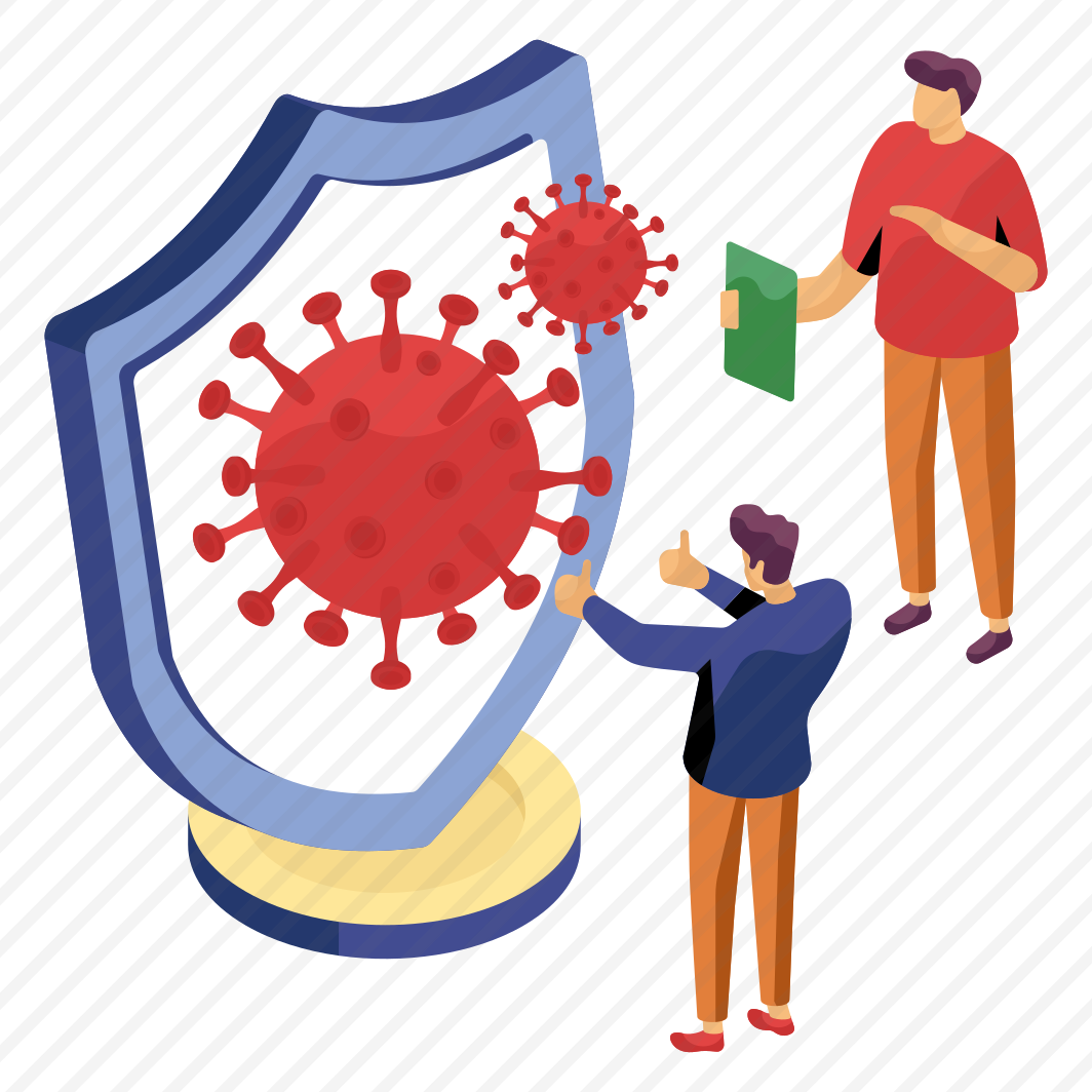 Covid Security, Corona Security, Coronavirus, Microorganism, Virus Protection , preview