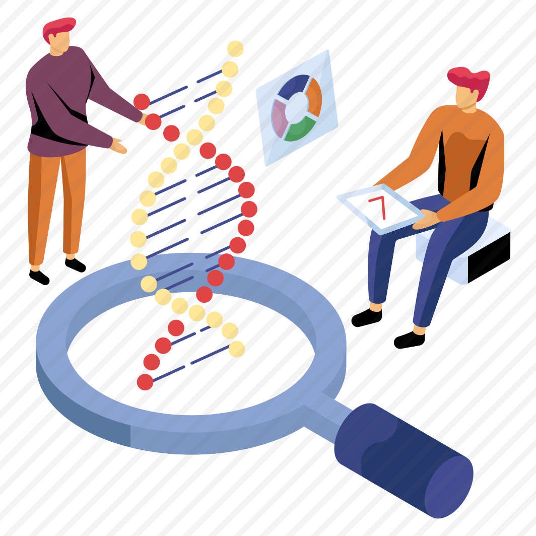 Dna Analysis, Deoxyribonucleic Acid, Dna Strand, Genetic Material, Double Helix Strand, preview