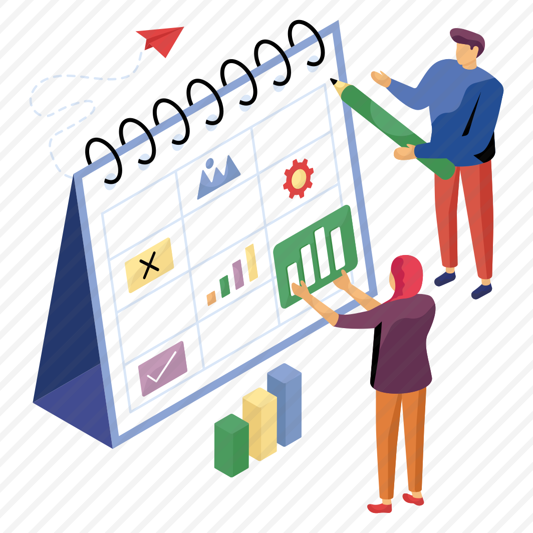Business Schedule, Business Plan, Calendar, Daybook, Datebook , preview