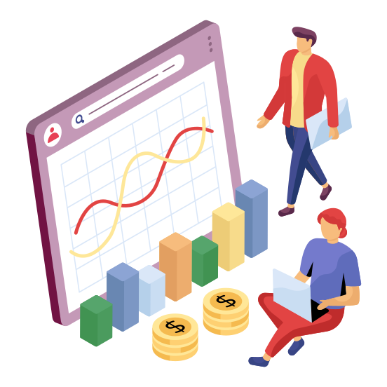 Data Analytics,statistics, Infographic, Financial Chart, Financial Graph, illustration