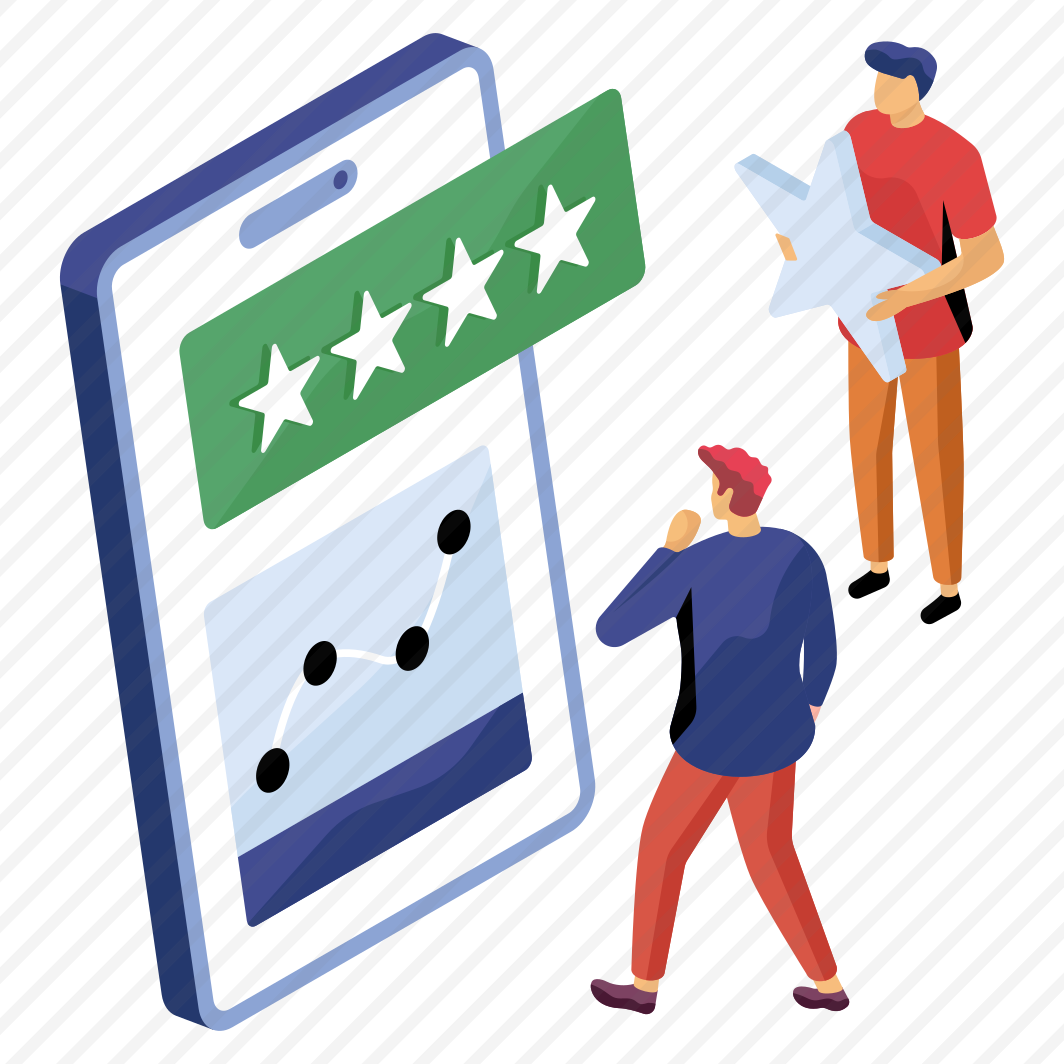 Mobile Ratings Analytics, Infographic, Statistics, Mobile Reviews, Feedback Analytics , preview