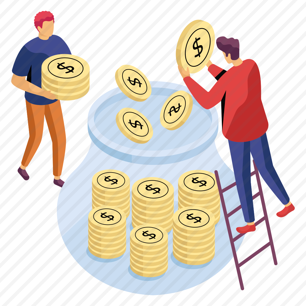 Money Collection, Money Box, Money Jar, Coins Jar, Coins Box, preview