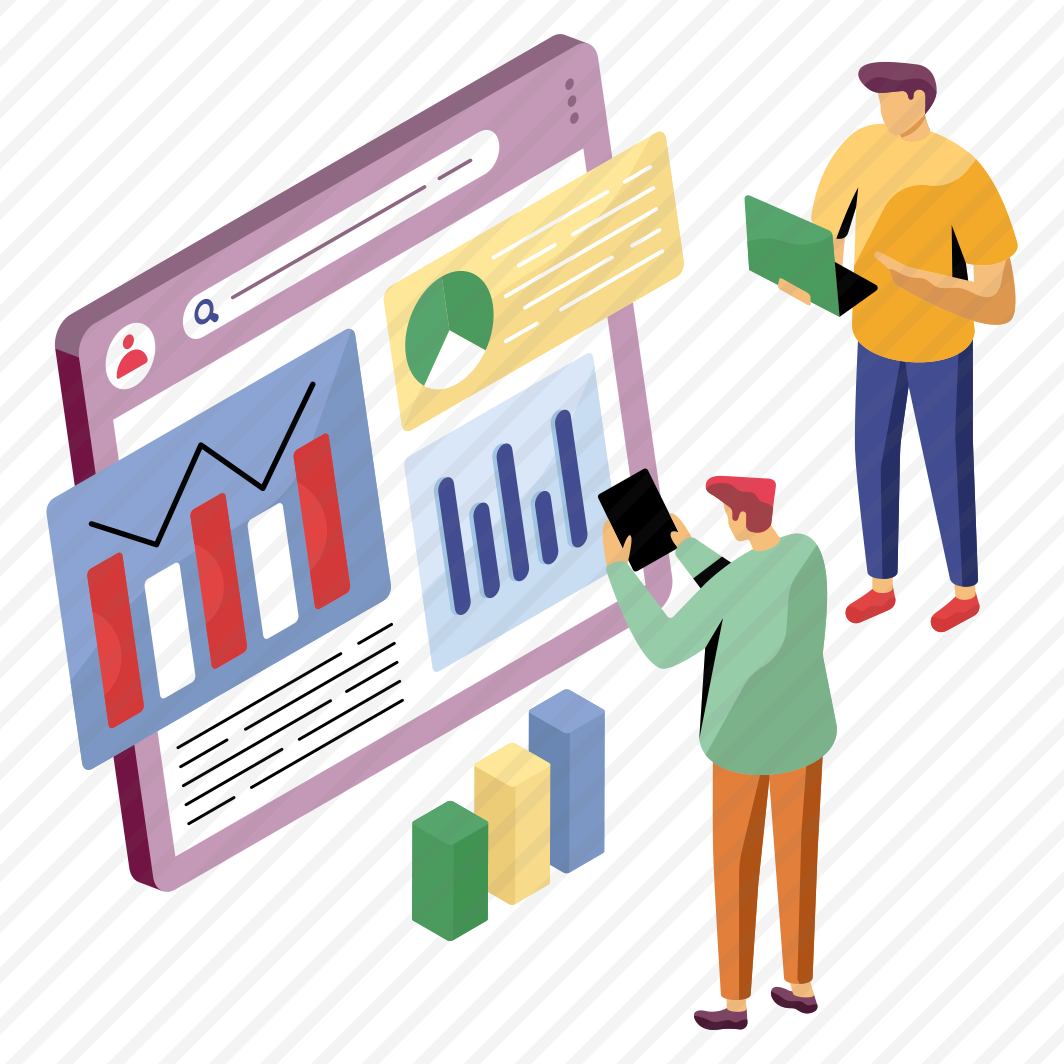 Online Data Analytics, Infographic, Statistics, Online Chart, Online Graph, preview