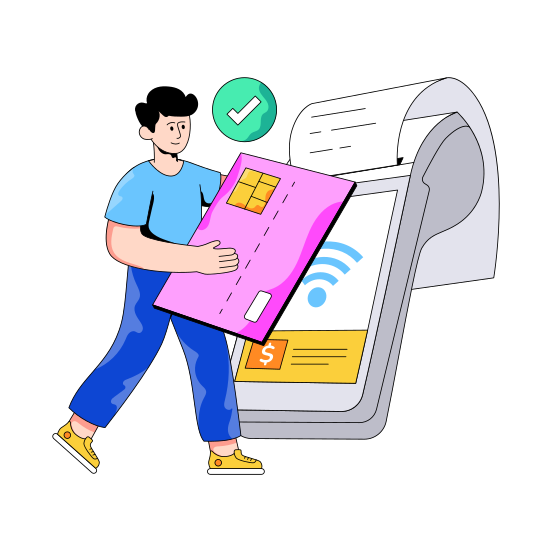 Card Payment, Online Payment, E Payment, Ecommerce, Electronic Payment illustration