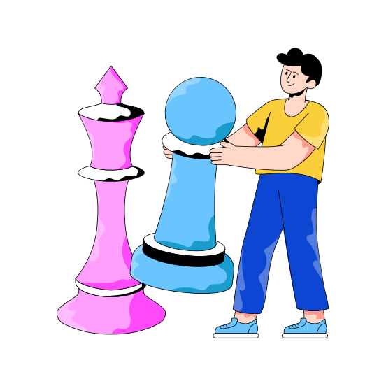 Chess Pieces, Chess Rook, Chessmate, Checkmate, Chess Pawn illustration