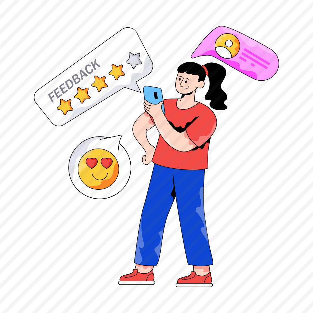 Customer Ratings, Customer Reviews, Comment, Feedback, Customer Response preview