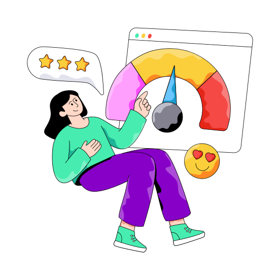 Customer Ratings, Customer Reviews, Customer Satisfaction, Feedback, Customer Response illustration