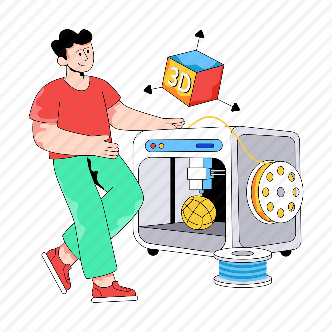 D Printer, Printing Machine, Virtual Reality, Vr, Ar, preview