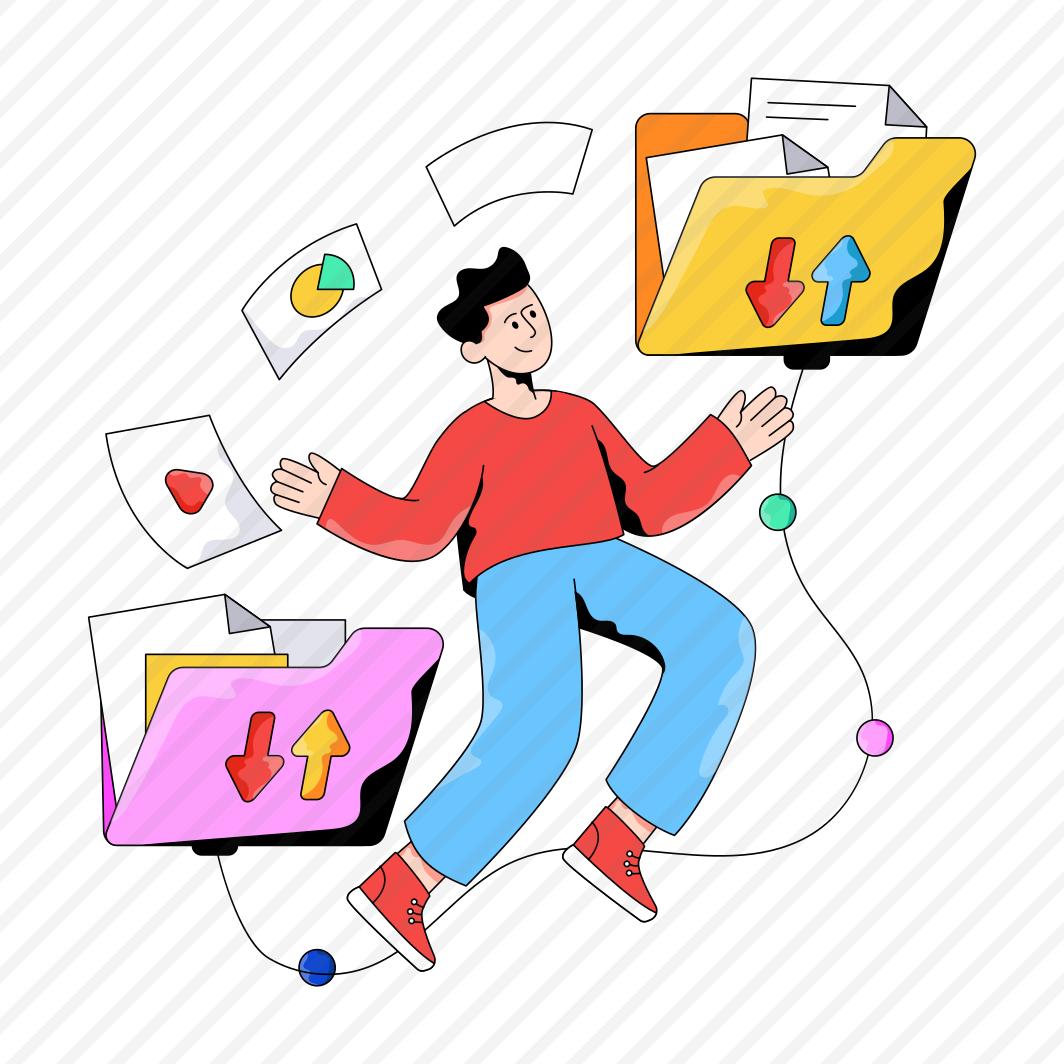 Data Transfer, Document Transfer, Doc, Archive, Binder preview