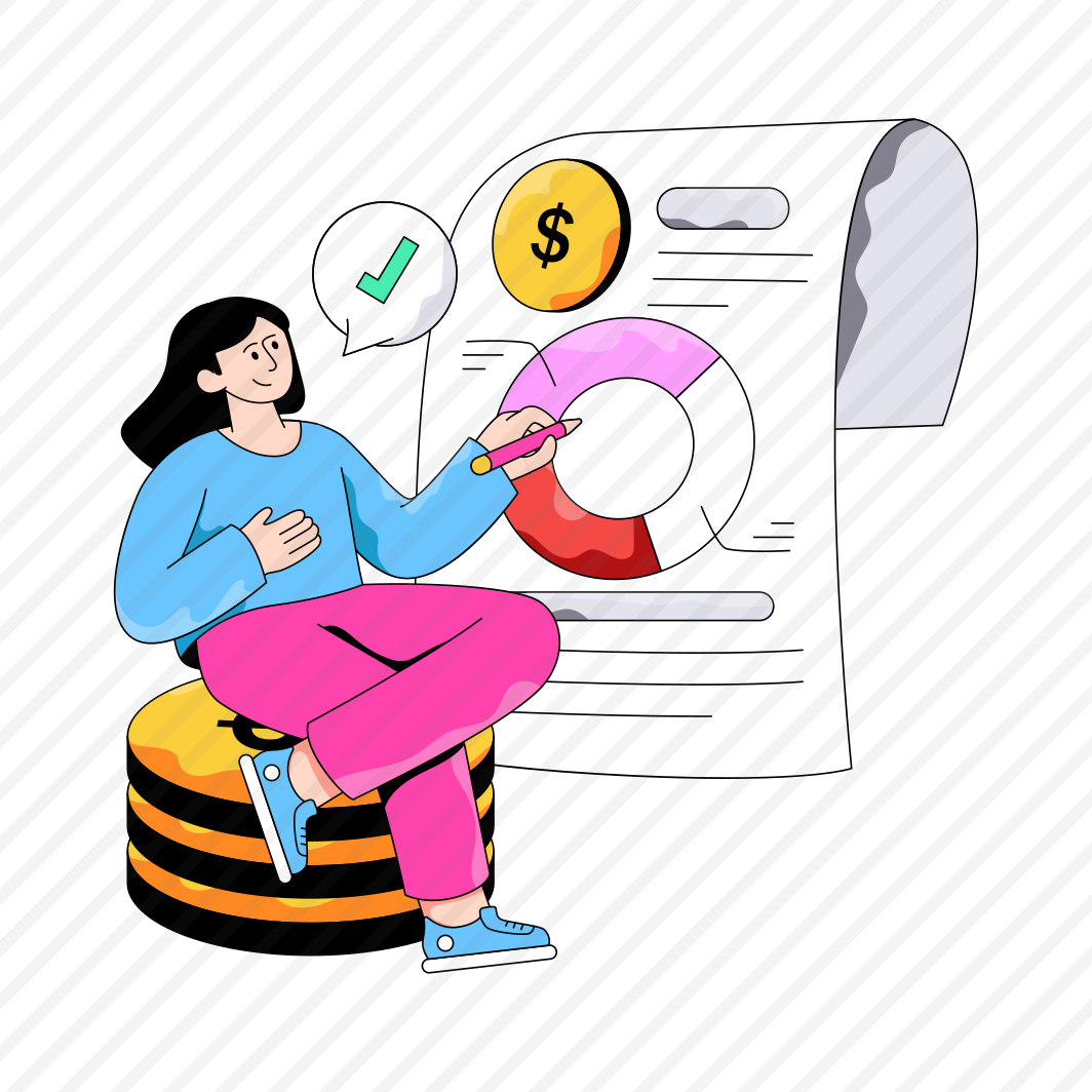 Financial Report, Financial Data, Data Analytics, Statistics, Infographic, preview