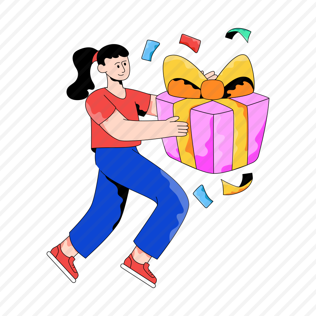 Gift Box, Giving Gift, Wrapped Package, Present, Surprise, preview