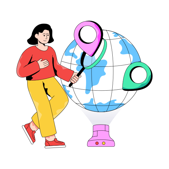 Global Map, Global Location, Direction, Gps, Navigation, illustration