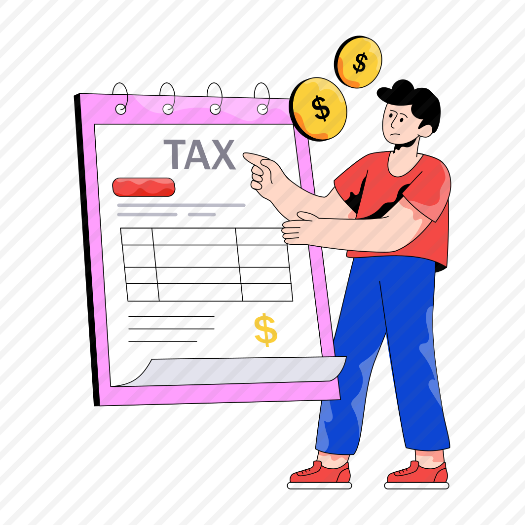 Income Tax, Tax Payment, Tax Report, Tax Paper, Tax Document preview