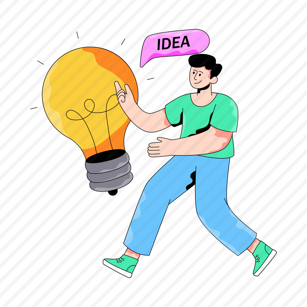 New Idea, Innovation, Bright Idea, Big Idea, Creative Idea, preview
