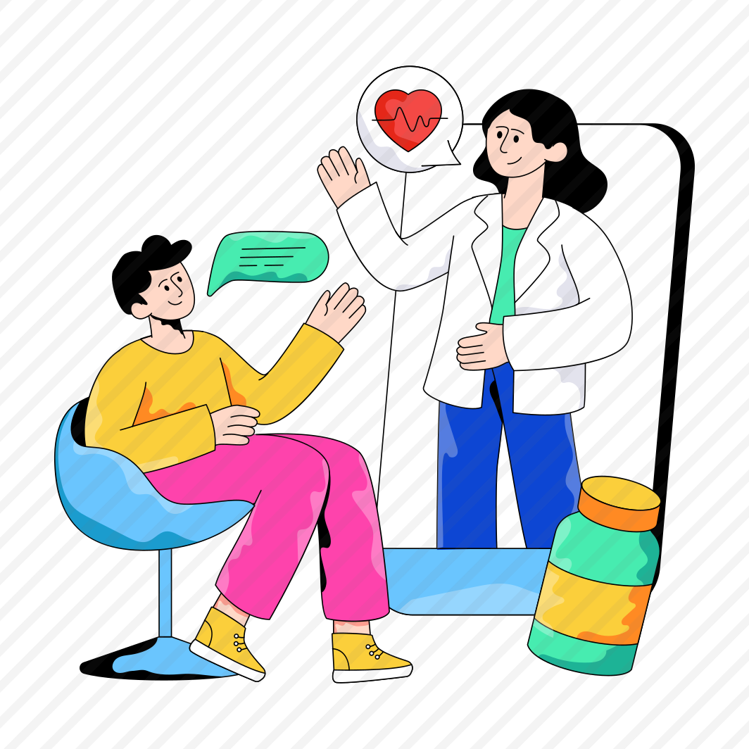 Online Consultation, Doctor Patient Discussion, Online Healthcare, Online Medication, Healthcare App preview