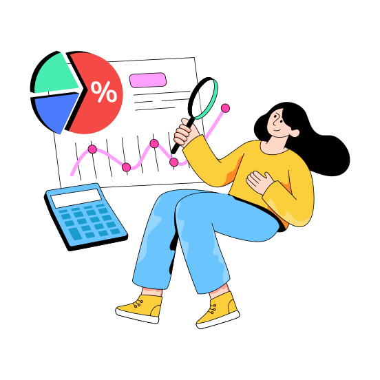 Pie Chart, Pie Graph, Data Analysis, Statistics, Infographic, illustration