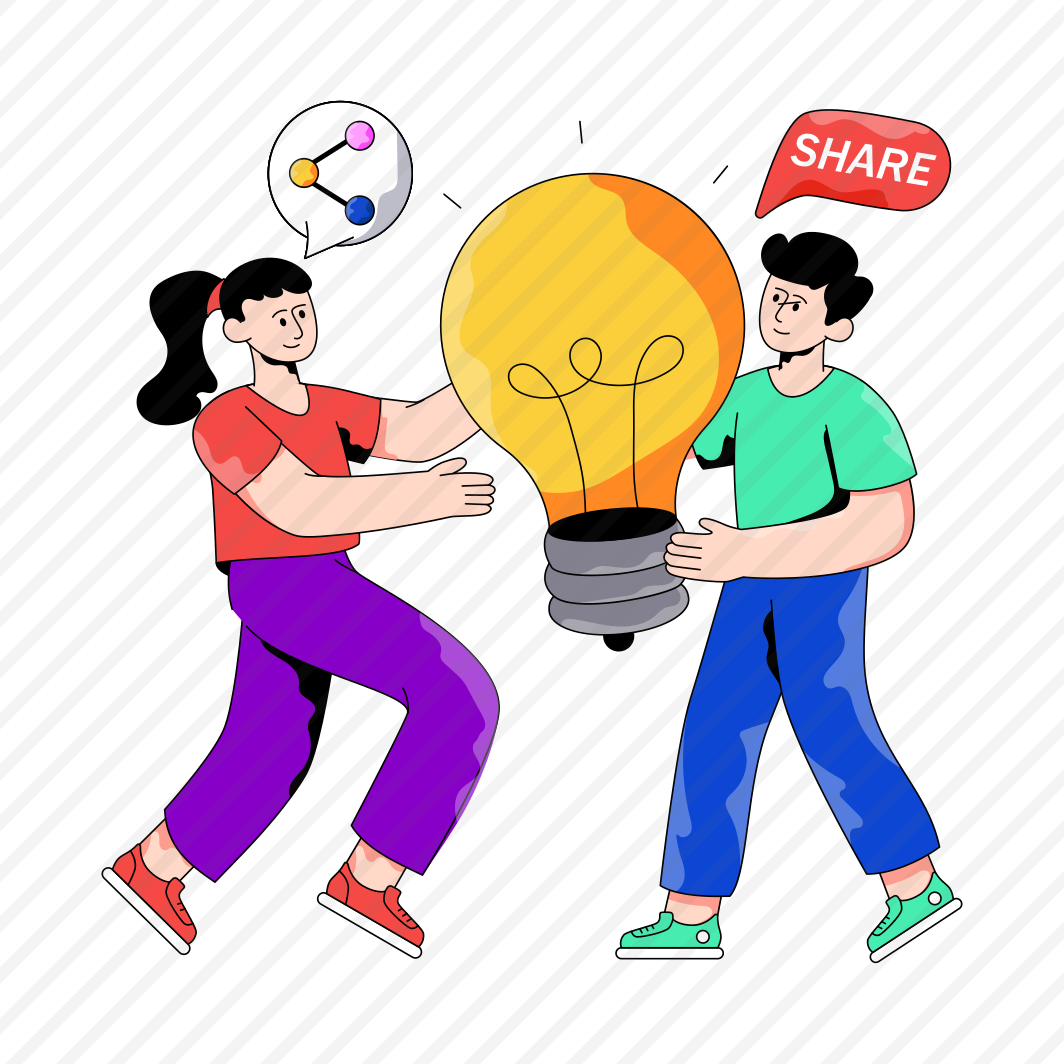 Share Idea, Innovation, Bright Idea, Big Idea, Creative Idea, preview