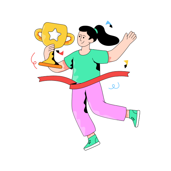 Trophy, Award, Reward, Achievement, Triumph, illustration