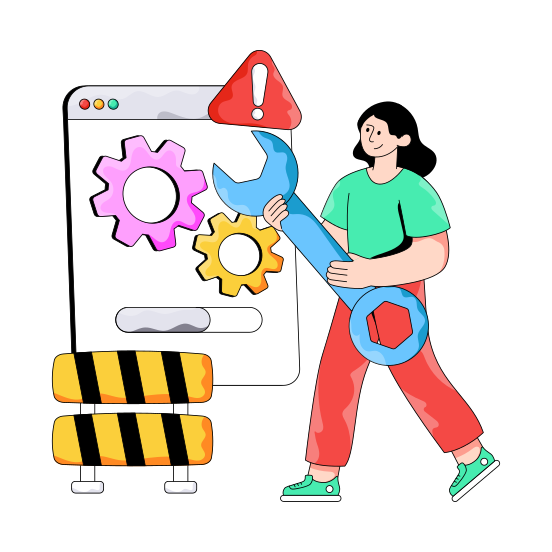Web Setting, Web Configuration, Web Development, Web Management, Website Development,icons illustration