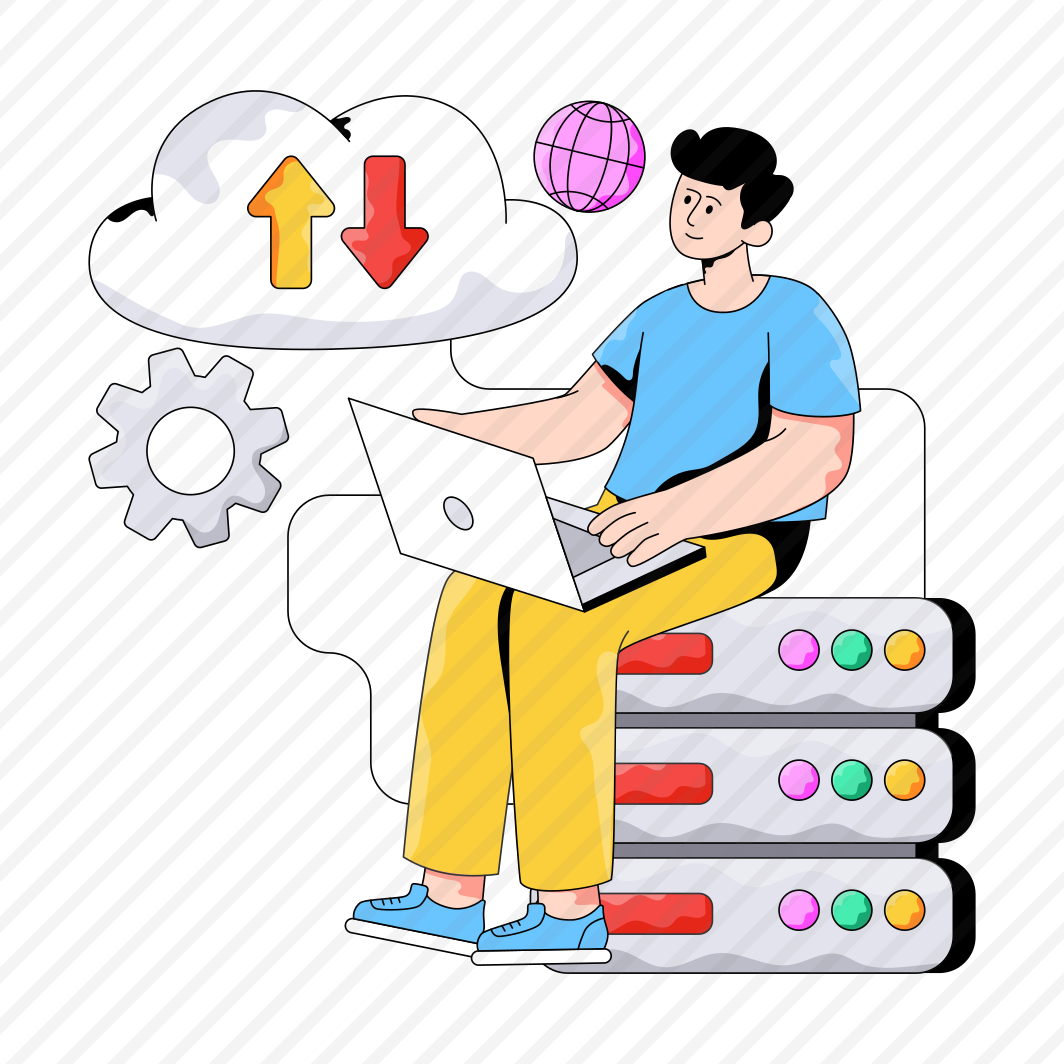 Cloud Server Hosting, Cloud Data Transfer, Cloud Computing, Cloud Technology, Cloud Management preview