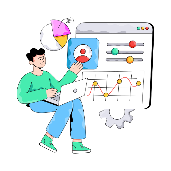 Employee Performance, Employee Assessment, Employee Ranking, Performance Analytics, Employee Evaluation illustration
