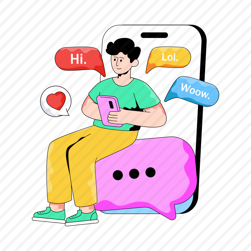Mobile Chat, Mobile Message, Mobile Communication, Mobile Conversation, Mobile Text preview