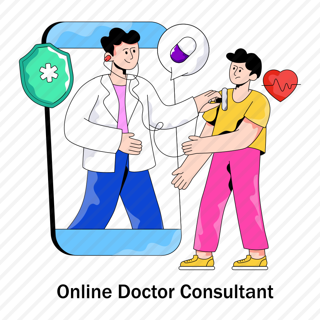 Online Consultation, Doctor Patient Discussion, Online Healthcare, Online Medication, Healthcare App preview