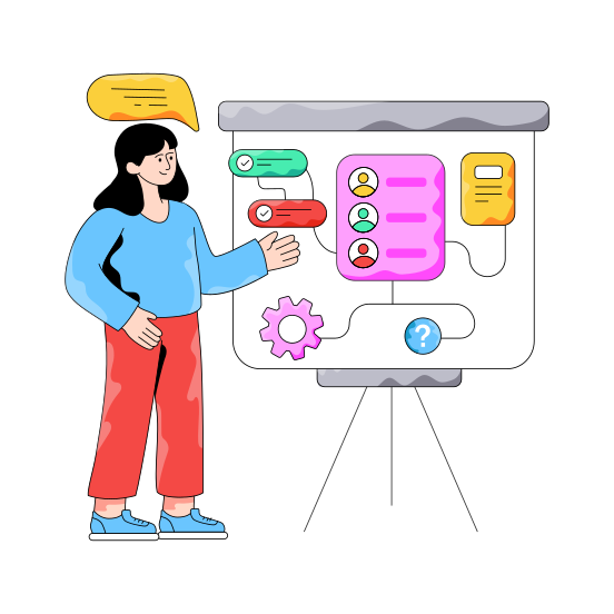 Sitemap, Flowchart, Flow Diagram, Hierarchy, Business Workflow illustration