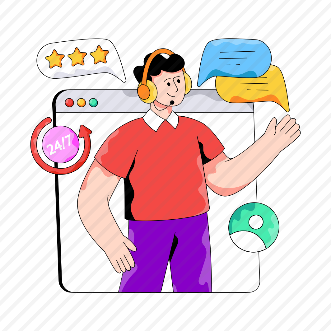 Customer Assistance, Helpline, Hotline, Online Services, Customer Care preview