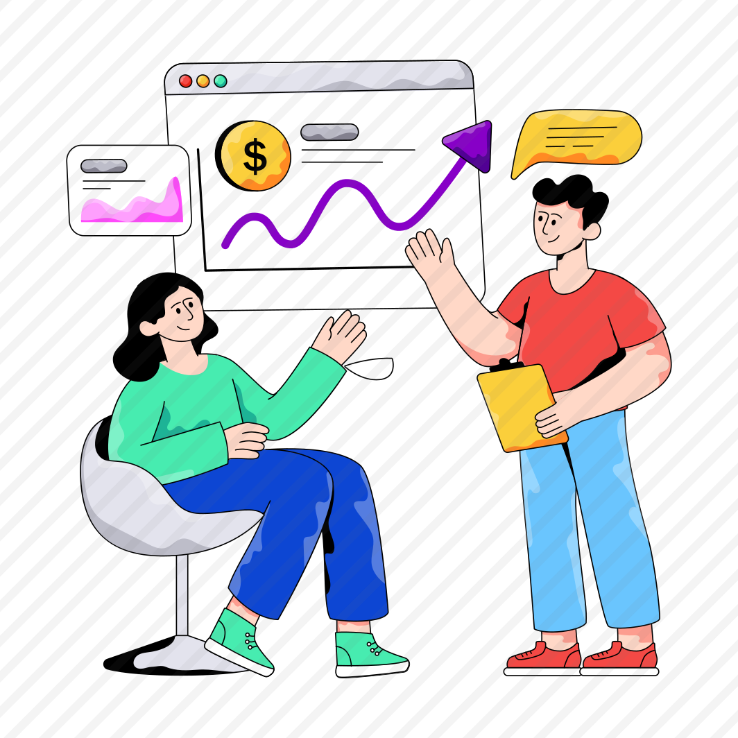 Financial Advisor, Data Analytics, Infographic, Statistics, Financial Growth preview