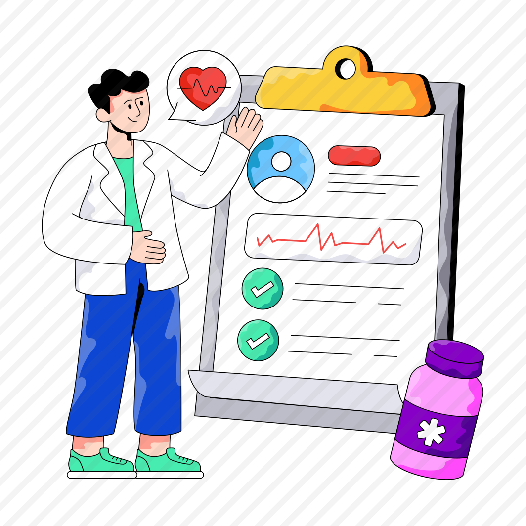 Medical Report, Health Report, Cardio Report, Ecg Report, Heart Report preview